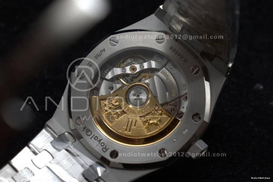 APSF Royal Lightweight Grey Textured SA3120 SS 1:1 1031 Clone SS Edition Dial Best 15454 Bracelet Frosted 37mm on Super Oak 1218